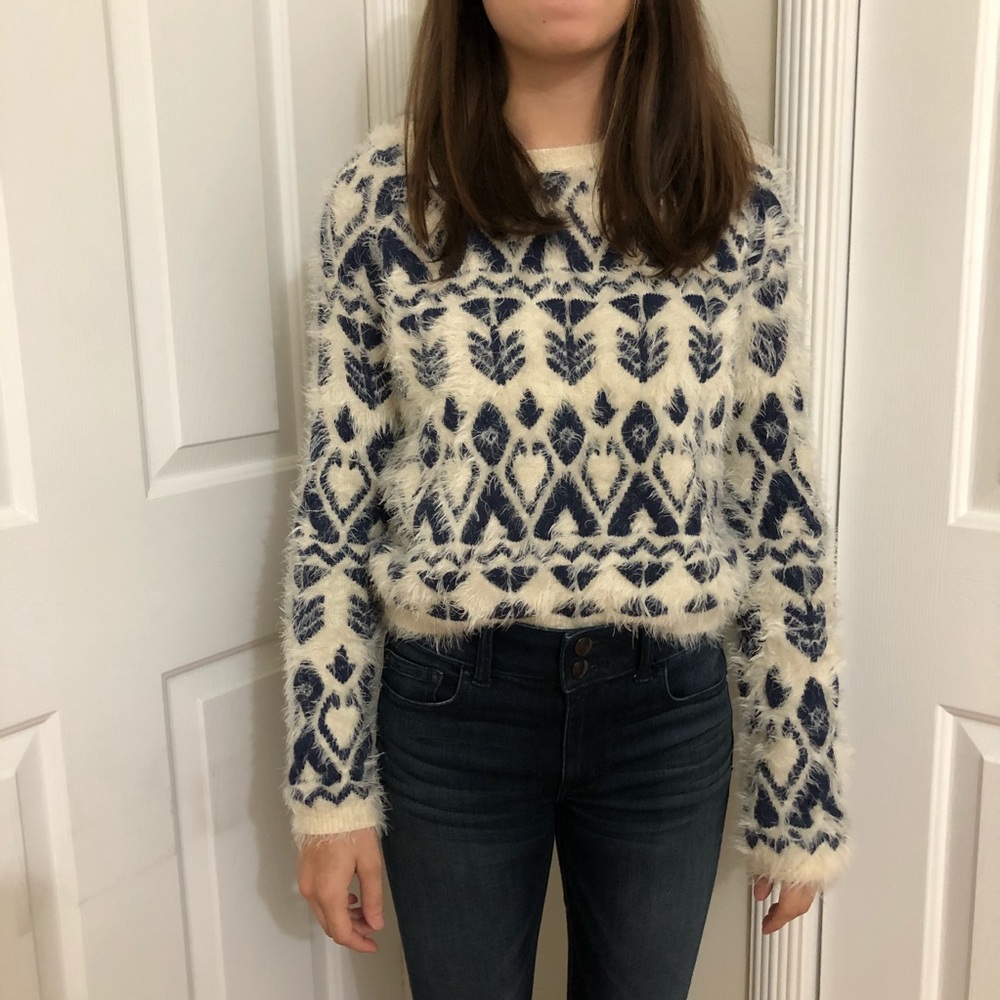 Topshop Fuzzy Sweater